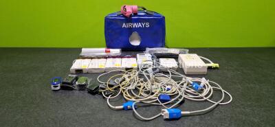 Mixed Lot Including 4 x Nonin SpO2 Pulse Oximeters (2 x Missing Casings - See Photo), 1 x Peak Flow Meter, 3 x Various FingerTip Pulse Oximeters, 1 x Zoll AEDPro Simulator Unit, 1 x Huntleigh Sonicaid FDI Unit, 1 x Aerogen Pro-X Controller, 1 x Airways Am