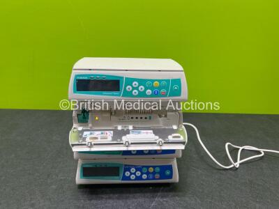 4 x B.Braun Infusomat Space Infusion Pumps (3 x Power Up, 1 x No Power Due to Damaged Power Socket - See Photos)