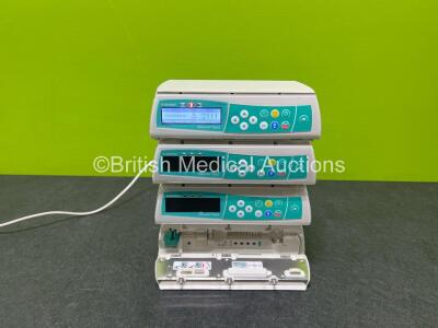 4 x B.Braun Infusomat Space Infusion Pumps (All Power Up)