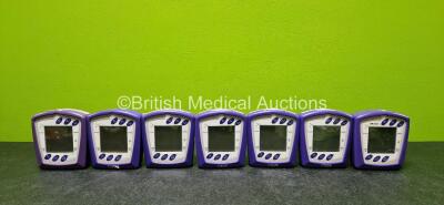 6 x Smiths Medical Capnocheck II Handheld Monitors (2 x Damaged Casings, 1 x Missing Battery Cover and All Missing Batteries - See Photos) *SN NA*