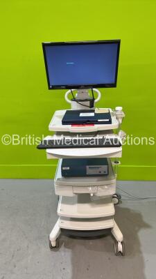 MonoScan Workstation with Given Imaging ManoScan 360 Model A120 Unit, Monitor and Given ESO Catheter (Powers Up)