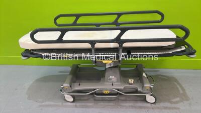 Anetic Aid QA3 Hydraulic Patient Trolley with Mattress - No Cover (Hydraulics and Backrest Faulty) *6764*