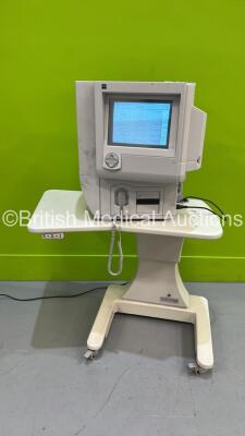 Zeiss Humphrey 720i Field Analyzer Rev 4.2 with Patient Response Trigger and Calibration Disc on Motorized Table (Powers Up) *S/N 720I-8621* **Mfd 2009** ***IR199***