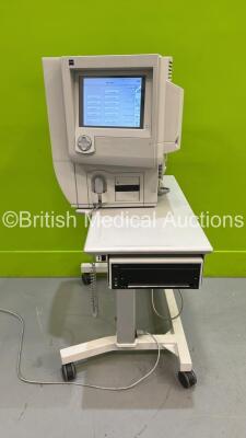 Zeiss Humphrey 740i Field Analyzer Rev 5.1.2 with Patient Response Trigger on Motorized Table (Powers Up - No Calibration Key) *S/N 740I-50686* **Mfd 2015** ****IR207****