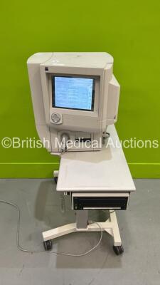 Zeiss Humphrey 740i Field Analyzer Rev 5.1.2 with Patient Response Trigger on Motorized Table (Powers Up - No Calibration Key) *S/N 740I-50686* **Mfd 2015** ****IR207**** - 2