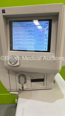 Zeiss Humphrey 740i Field Analyzer Rev 5.1.2 with Patient Response Trigger on Motorized Table (Powers Up - No Calibration Key) *S/N 740I-50686* **Mfd 2015** ****IR207**** - 3