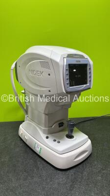 Nidek Tonoref II Auto Ref/Kerato/Tonometer Unit (Powers Up - Damage to Machine - See Pictures) *S/N 732876* **Mfd 2010**