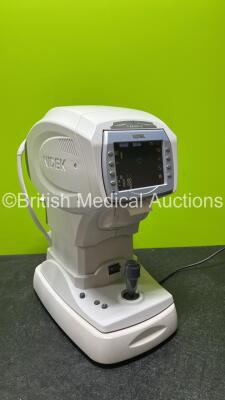 Nidek Tonoref II Auto Ref/Kerato/Tonometer Unit (Powers Up - Headrest Trim Loose -See Pictures) *S/N 731048* **Mfd 2008**