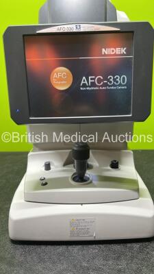 Nidek AFC-330 Non-Mydriatic Auto Fundus Camera (Powers Up) *S/N 621200* **Mfd 2017** - 5