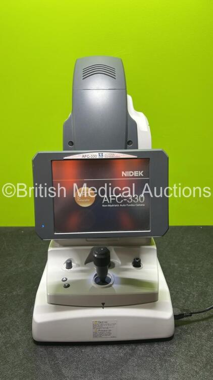 Nidek AFC-330 Non-Mydriatic Auto Fundus Camera (Powers Up) *S/N 621337* **Mfd 2017**