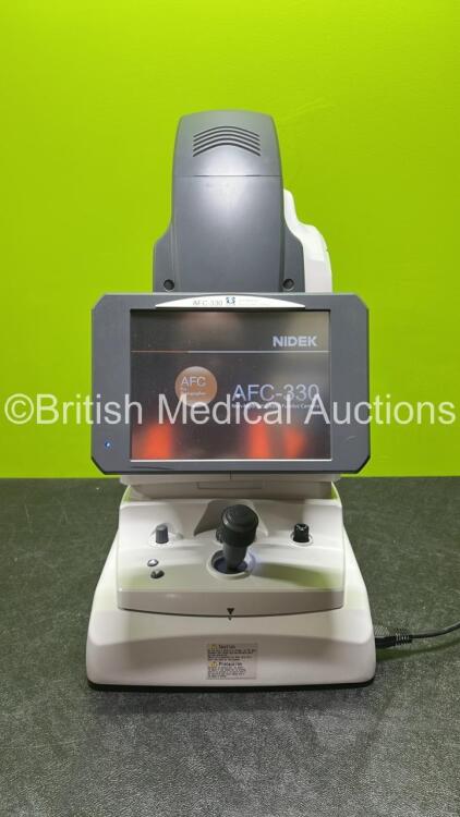 Nidek AFC-330 Non-Mydriatic Auto Fundus Camera (Powers Up) *S/N 620516* **Mfd 2014**