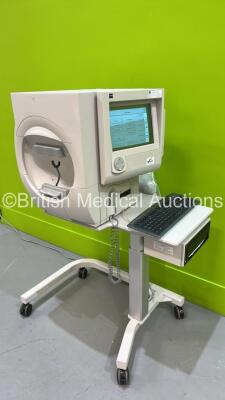 Zeiss Humphrey 740i Field Analyzer Rev 4.2.2 with Patient Response Trigger and Calibration DIsc on Motorized Table (Powers Up) *S/N 740I-17042* **Mfd 2008** - 3