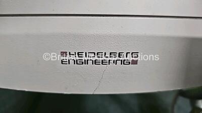 2 x Heidelberg Engineering HRTI Chin Rests with 2 x Laser Units (1 x Cracked Lens - See Photo) - 3