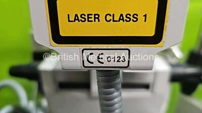 2 x Heidelberg Engineering HRTI Chin Rests with 2 x Laser Units (1 x Cracked Lens - See Photo) - 10