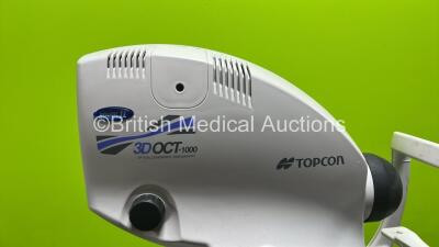 Topcon 3D OCT 1000 Optical Coherence Tomography Unit (Powers Up, with Damage - See Photos)*Mfd 2009* - 4