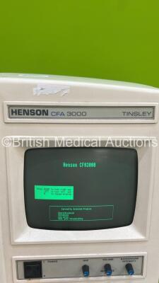 Tinsley Henson CFA 3000 Field Analyzer on Table (Powers Up) *S/N 258698* - 4