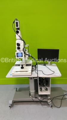 Kowa VX-10 i Fundus Camera with Monitor on Moritized Table (Powers Up)