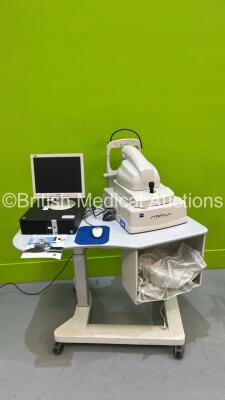 Zeiss Stratus OCT Direct Cross Sectional Imaging System (Powers Up) with PC and Monitor (HDD Removed) *S/N 3000-6749* **Mfd 2005** - 2