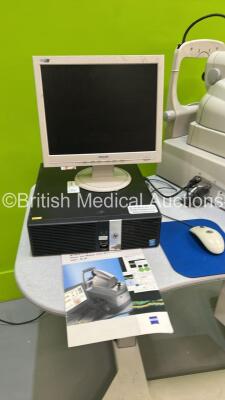 Zeiss Stratus OCT Direct Cross Sectional Imaging System (Powers Up) with PC and Monitor (HDD Removed) *S/N 3000-6749* **Mfd 2005** - 6