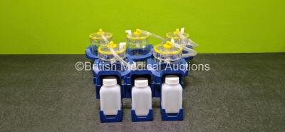 Job Lot Including 5 x Suction Cups and 3 x Bottle Containers *SN NA*