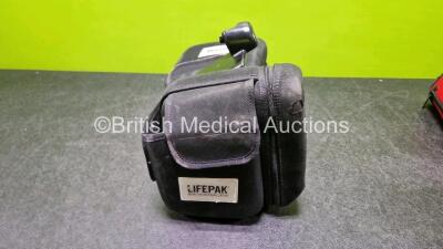 Job Lot Including 1 x Lifepak Defibrillator Bag / Case, 1 x Zoll X Series Defibrillator Bag / Case and 2 x Philips Heartstart MRx Defibrillator Pouches - 8