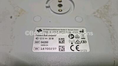 GS Corpuls3 Slim Defibrillator Ref : 04301 (Powers Up) with Corpuls Patient Box Ref : 04200 (Powers Up) with Pacer, Oximetry, ECG-D, ECG-M, CO2, CPR, NIBP and Printer Options with 4 and 6 Lead ECG Leads, CO2 Cable with TG-121T Cable, Hose with Cuff, SpO2 - 10