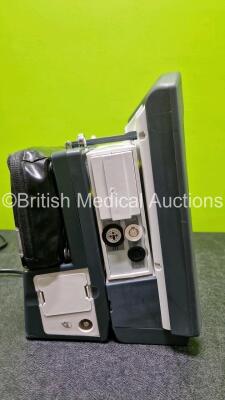 GS Corpuls3 Slim Defibrillator Ref : 04301 (Powers Up) with Corpuls Patient Box Ref : 04200 (Powers Up) with Pacer, Oximetry, ECG-D, ECG-M, CO2, CPR, NIBP and Printer Options with 4 and 6 Lead ECG Leads, CO2 Cable with TG-121T Cable, CPR Cable, Hose with - 5