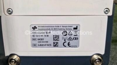 GS Corpuls3 Slim Defibrillator Ref : 04301 (Powers Up) with Corpuls Patient Box Ref : 04200 (Powers Up) with Pacer, Oximetry, ECG-D, ECG-M, CO2, CPR, NIBP and Printer Options with 4 and 6 Lead ECG Leads, CO2 Cable with TG-121T Cable, CPR Cable, Hose with - 9