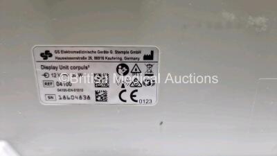 GS Corpuls3 Slim Defibrillator Ref : 04301 (Powers Up) with Corpuls Patient Box Ref : 04200 (Powers Up) with Pacer, Oximetry, ECG-D, ECG-M, CO2, CPR, NIBP and Printer Options with 4 and 6 Lead ECG Leads, CPR Cable, Hose with Cuff, SpO2 Cable, 3 x Li-ion B - 12