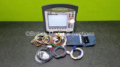 GS Corpuls3 Slim Defibrillator Ref : 04301 (Powers Up) with Corpuls Patient Box Ref : 04200 (Powers Up) with Pacer, Oximetry, ECG-D, ECG-M, CO2, CPR, NIBP and Printer Options with 4 and 6 Lead ECG Leads, Hose with Cuff, SpO2 Cable, 3 x Li-ion Batteries an - 2