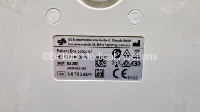 GS Corpuls3 Slim Defibrillator Ref : 04301 (Powers Up) with Corpuls Patient Box Ref : 04200 (Powers Up) with Pacer, Oximetry, ECG-D, ECG-M, CO2, CPR, NIBP and Printer Options with 4 and 6 Lead ECG Leads, Hose with Cuff, SpO2 Cable, 3 x Li-ion Batteries an - 13