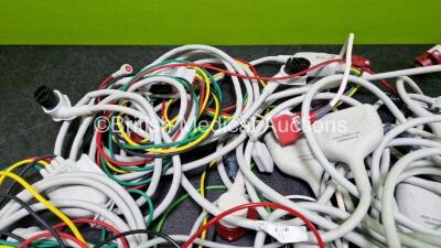 Job Lot of Various Defibrillator Cables / Leads - 3