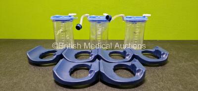 Job Lot Including 3 x Serres Suction Cups and 6 x LSU Attachments