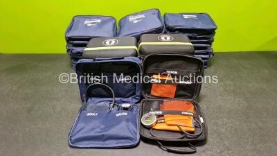 Job Lot Including 7 x Spencer Sistema with Gauges and Various Cuffs *All Incomplete* and 13 x PROACT Medical 5 Cuff Kits with Gauges and Various Cuffs*All Incomplete* - 2