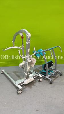 1 x Liko Viking XL Patient Hoist - No Battery and 1 x Mackworth TA180 Standing Aid