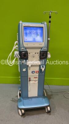 Gambro Artis Dialysis Machine Running Hours 30764 (Powers Up)