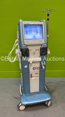 Gambro Artis Dialysis Machine Running Hours 21754 (Powers Up)