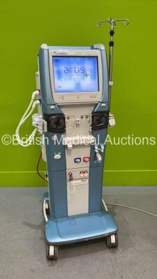 Gambro Artis Dialysis Machine Running Hours 22218 (Powers Up)