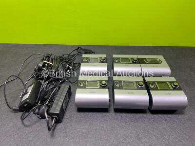 5 x ResMed S9 Autoset CPAPS (All Power Up), 1 x H5i Humidifiers and 4 x Power Supplies *SN 22151883853 / 22151716538 / 23142347703 / 22151736874 / 22151883748*