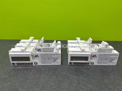 6 x CME Mckinley T34 Syringe Pumps *All Mfd 2012* (All Power Up with Required Service - See Photos)