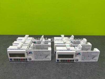 6 x CME Mckinley T34 Syringe Pumps *All Mfd 2012* (5 x Powers Up, 1 x System Error)