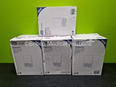 7 x Tork Elevation Hand Towel Dispensers *cage*