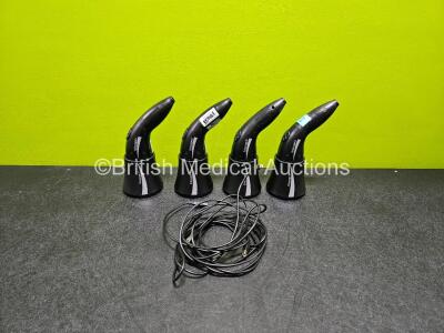 4 x Medx SIAscope V Medical Lasers with Docking Station