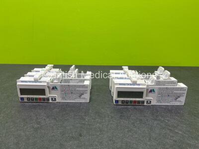 6 x CME Mckinley T34 Syringe Pumps *All Mfd 2012* (All Power Up)