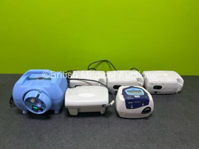 Mixed Lot Including 4 x Salter Aire Elite Compressors, 1 x Resmed Escape II S8, 1 x Medix Turboneb 2 Nebulizer