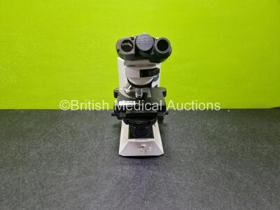 Olympus CX41 Bench Microscope (Powers Up Missing Eyepieces) with 3 x Optics Including 1 x ACH 10x/0.25, 1 x ACH 100x/1.25 and 1 x ACH 40x/0.65 *AN 17356 13/1*