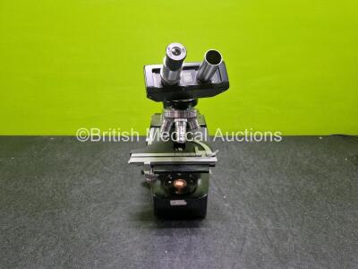 Gillett & Sibert Conference Microscope (Powers Up) with 4 x Optics Including 1 x 10/0.35, 1 x FLAT 10/0.25, 1 x 4.7/0.12 and 1 x FLAT 40/0.70 *AN 17302 13/1*