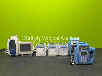 Mixed Lot Including 1 x Covidien BIS Complete Monitoring System, 1 x Welch Allyn Spot Vital Signs Unit, 2 x Carefusion Alaris SE Infusion Pump, 1 x CareFusion Alaris Infusion Pump, 3 x Fisher & Paykel MR850AEK Respiratory Humidifiers