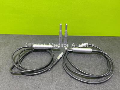 Job Lot Including 2 x W&H Med Handpieces with 2 x W&H S-11 Attachments