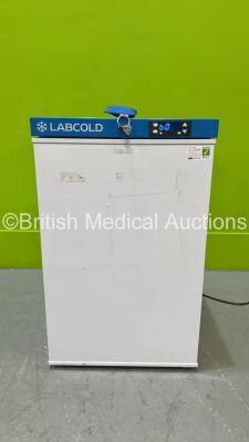 Labcold Medical Fridge (Powers Up - Unable to Open Due to Damaged Key)